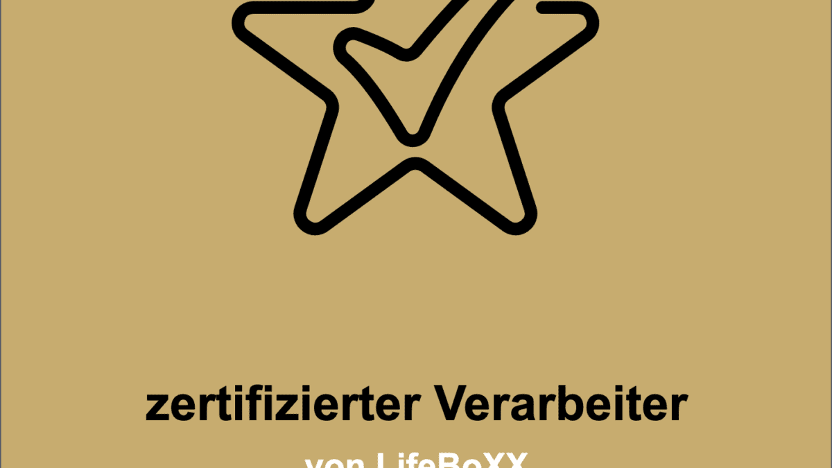 zertifizierter Verarbeiter von LifeBoXX (Designspachtelung Ideal Work)