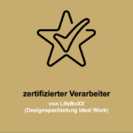 zertifizierter Verarbeiter von LifeBoXX (Designspachtelung Ideal Work)