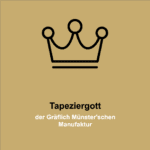 Tapeziergott von GMM Berlin Gräflich Münster'sche Tapetenmanufaktur