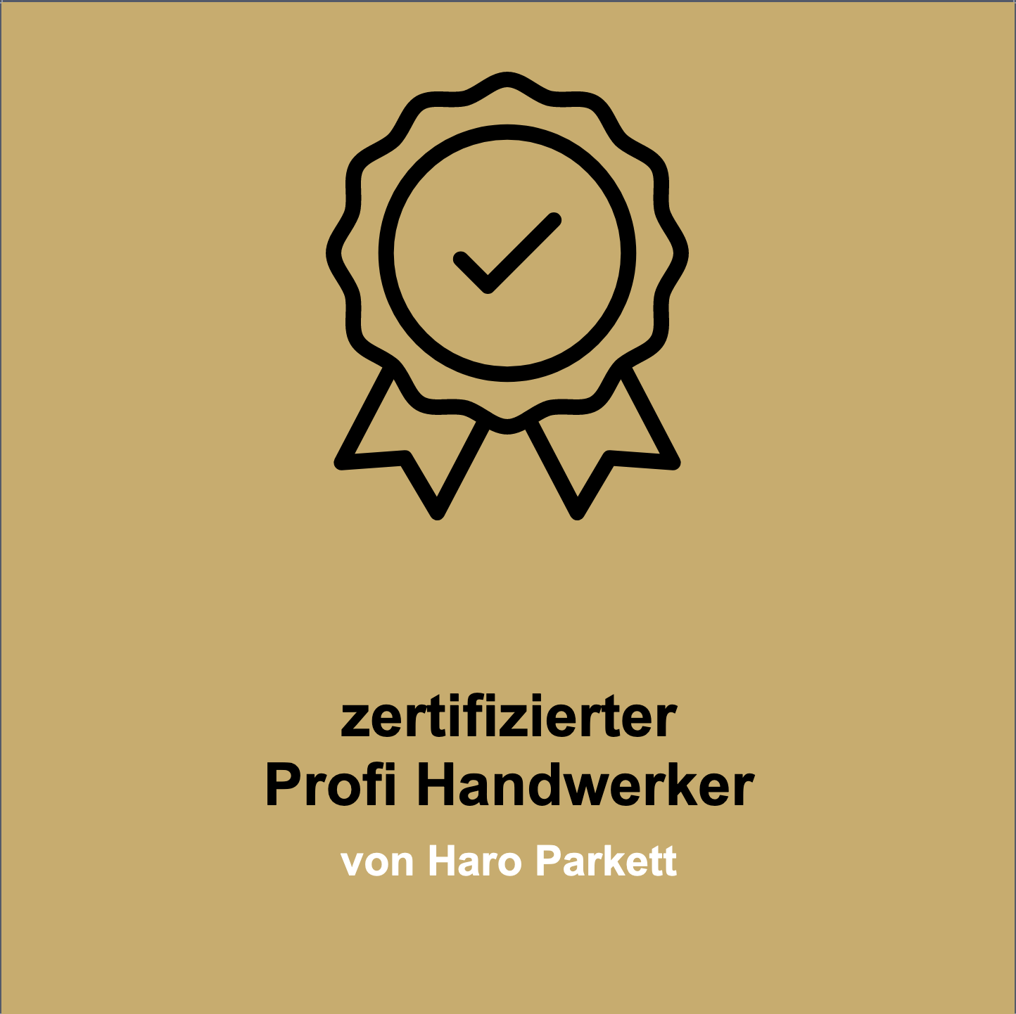 Haro 4 zertifizierter Profi Handwerker von Haro Parkett
